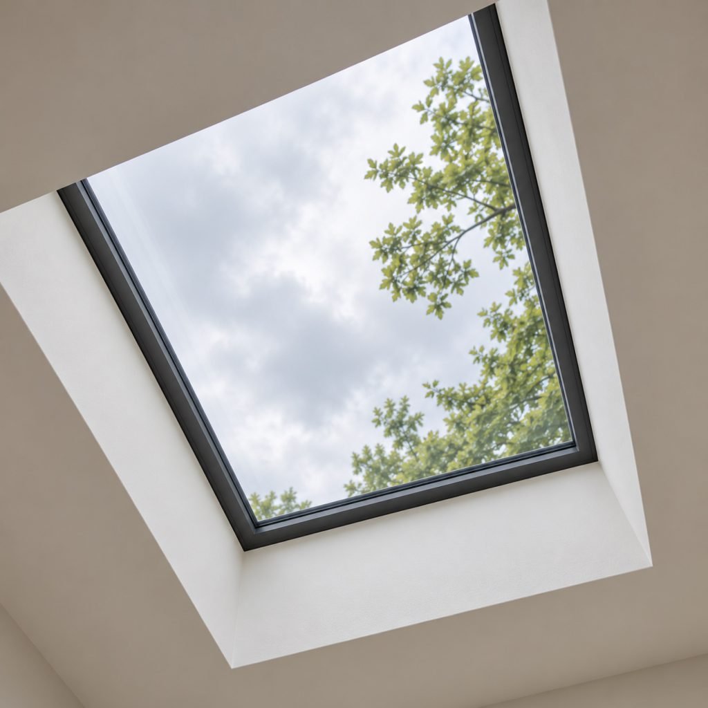 Lichtstraat in de aanbouw
